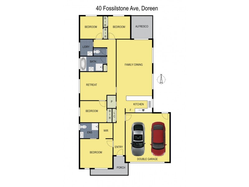 40 Fossilstone Avenue, Doreen VIC 3754 Floorplan
