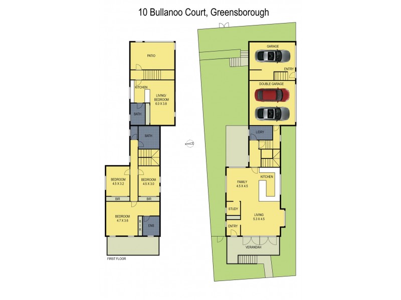 10 Bullanoo Court, Greensborough VIC 3088 Floorplan
