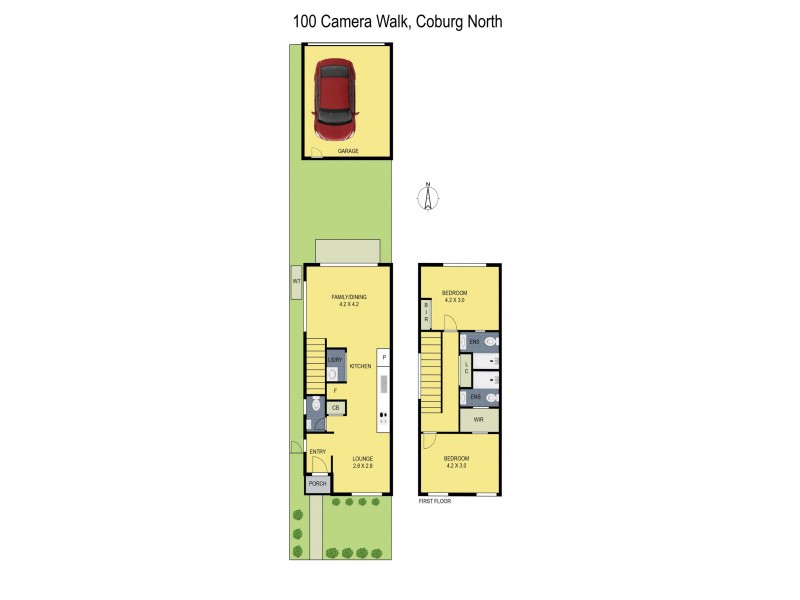 100 Camera Walk, Coburg North VIC 3058 Floorplan
