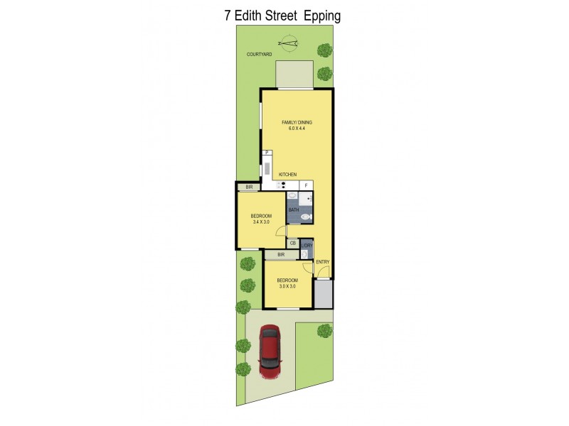 7 Edith Street, Epping VIC 3076 Floorplan
