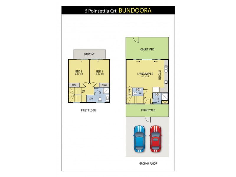 6 Poinsettia Court, Bundoora VIC 3083 Floorplan