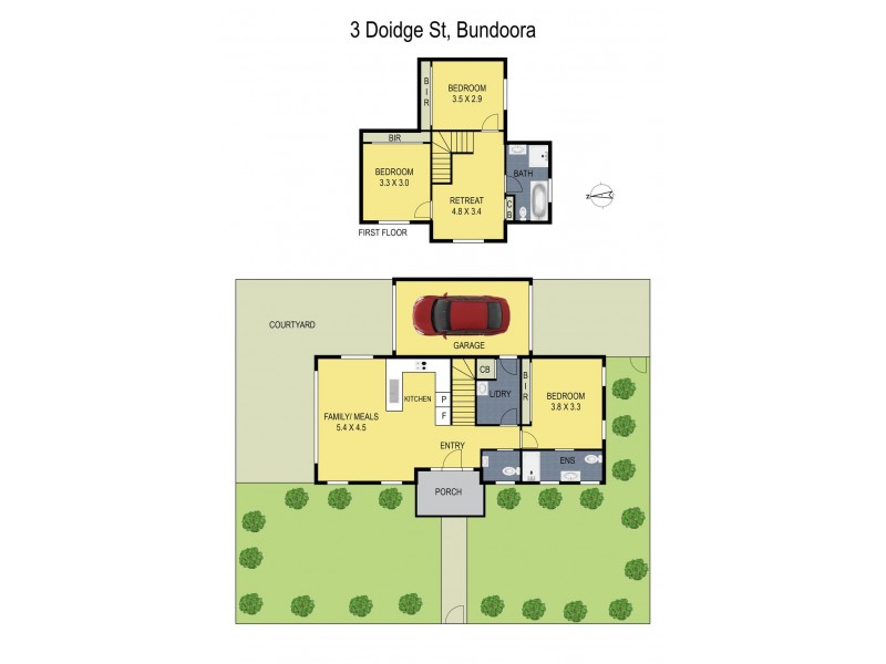 3 Doidge Street, Bundoora VIC 3083 Floorplan