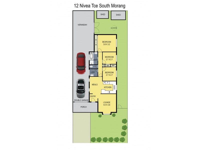 12 Nivea Terrace, South Morang VIC 3752 Floorplan