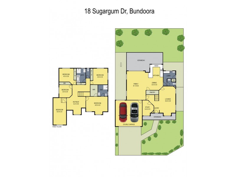 18 Sugar Gum Drive, Bundoora VIC 3083 Floorplan