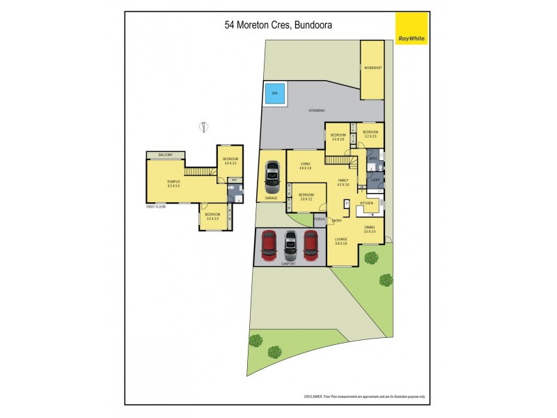 54 Moreton Crescent, Bundoora VIC 3083 Floorplan
