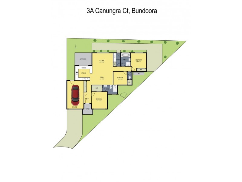 3A Canungra Court, Bundoora VIC 3083 Floorplan