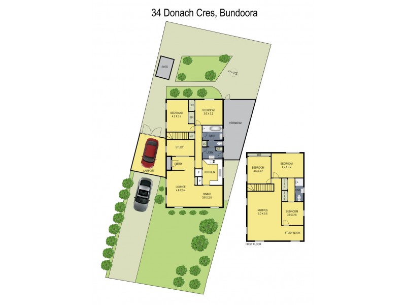 34 Donach Crescent, Bundoora VIC 3083 Floorplan