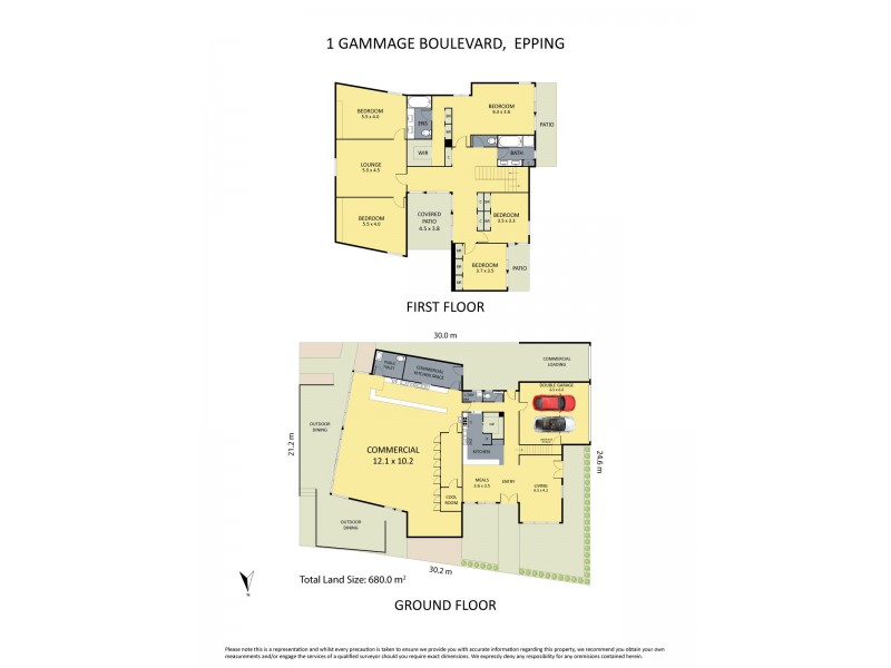 1 Gammage Boulevard, Epping VIC 3076 Floorplan