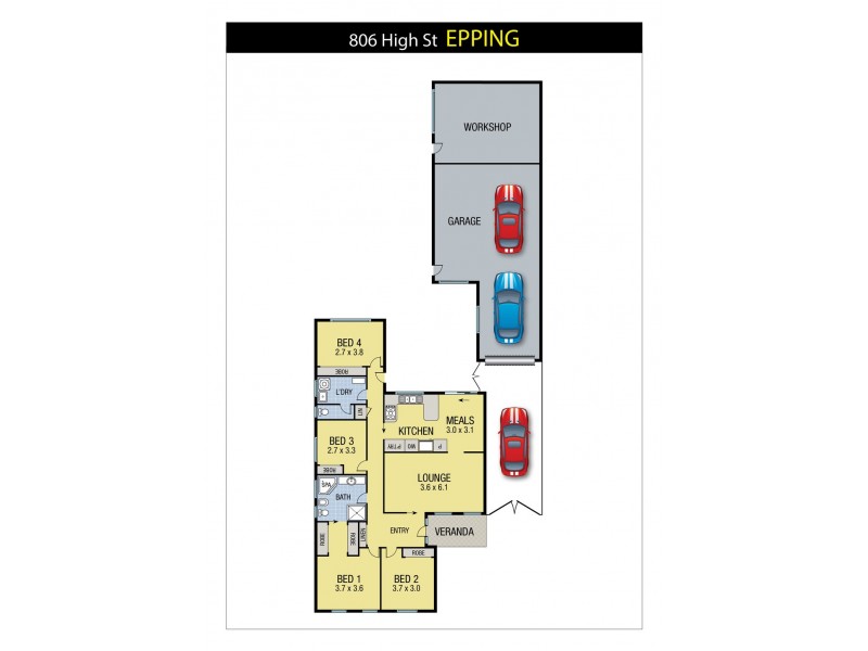 806 High Street, Epping VIC 3076 Floorplan