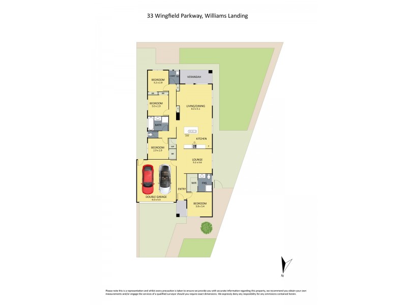 33 Wingfield Parkway, Williams Landing VIC 3027 Floorplan