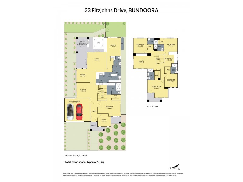 33 Fitzjohns Drive, Bundoora VIC 3083 Floorplan