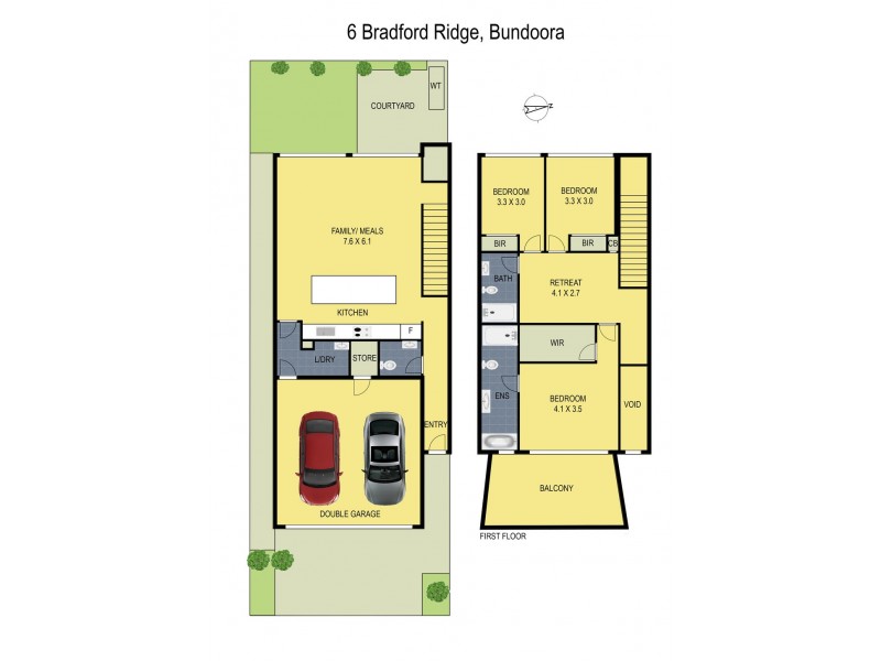 6 Bradford Ridge, Bundoora VIC 3083 Floorplan