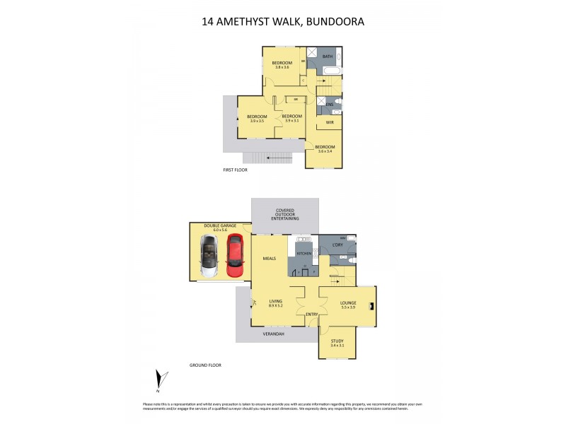 14 Amethyst Walk, Bundoora VIC 3083 Floorplan