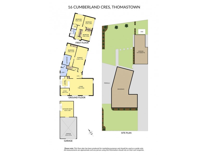 16 Cumberland Crescent, Thomastown VIC 3074 Floorplan