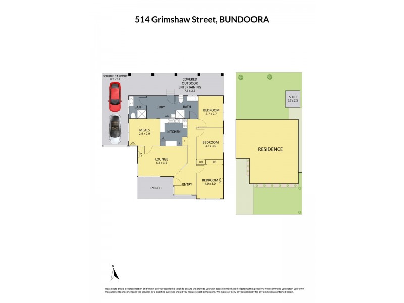 514 Grimshaw Street, Bundoora VIC 3083 Floorplan