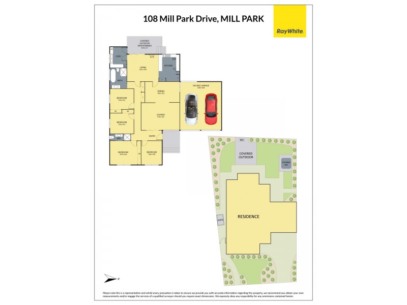 108 Mill Park Drive, Mill Park VIC 3082 Floorplan