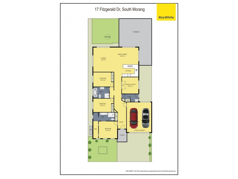 17 Fitzgerald Drive, South Morang VIC 3752 Floorplan