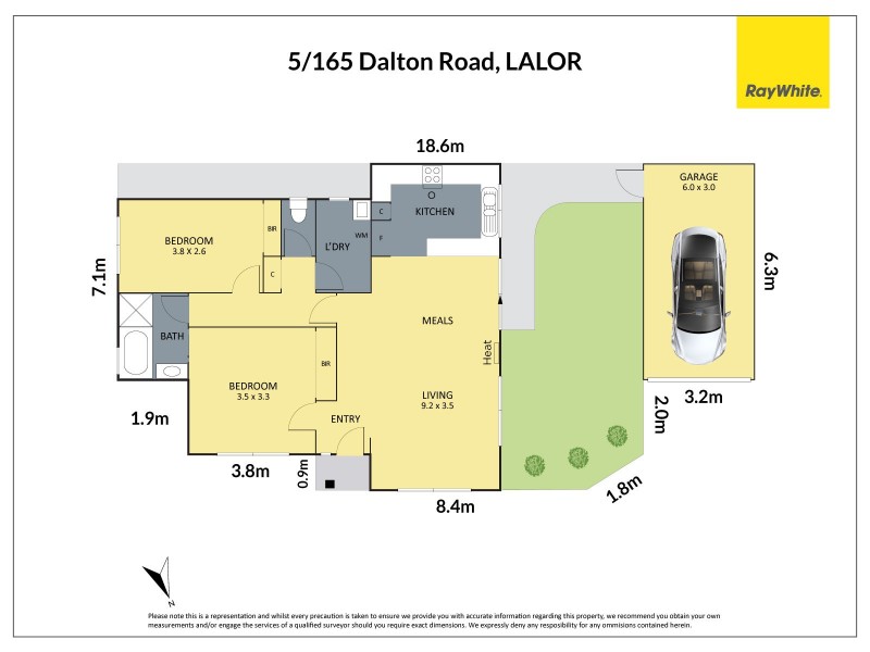 5/165 Dalton Road, Lalor VIC 3075 Floorplan