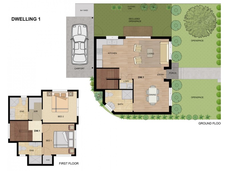 1 and 3/115 Albert Street, Preston VIC 3072