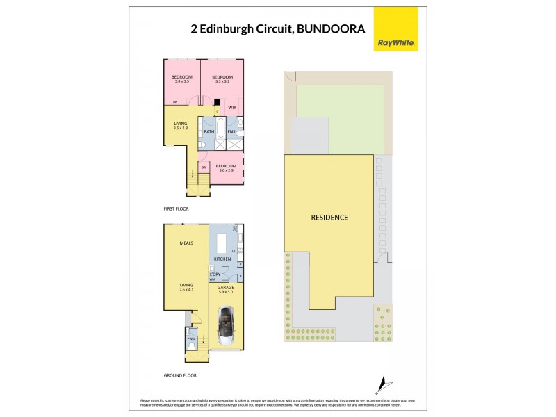2 Edinburgh Circuit, Bundoora VIC 3083 Floorplan