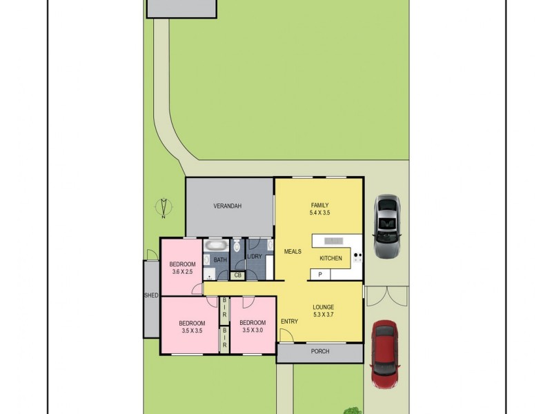 3 Jasmine Drive, Mill Park VIC 3082 Floorplan