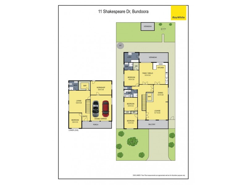 11 Shakespeare Drive, Bundoora VIC 3083 Floorplan