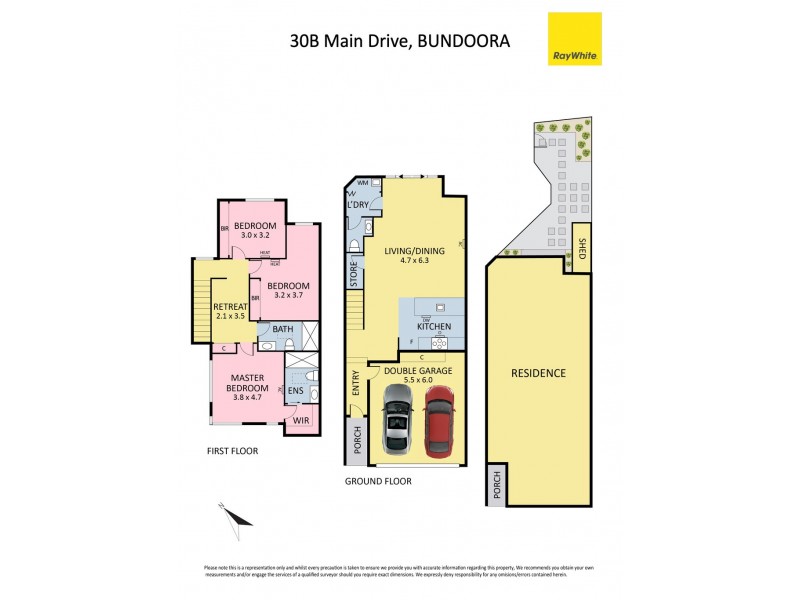 30B Main Drive, Bundoora VIC 3083 Floorplan