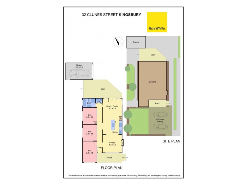 32 Clunes Street, Kingsbury VIC 3083 Floorplan