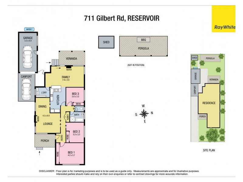 711 Gilbert Road, Reservoir VIC 3073 Floorplan