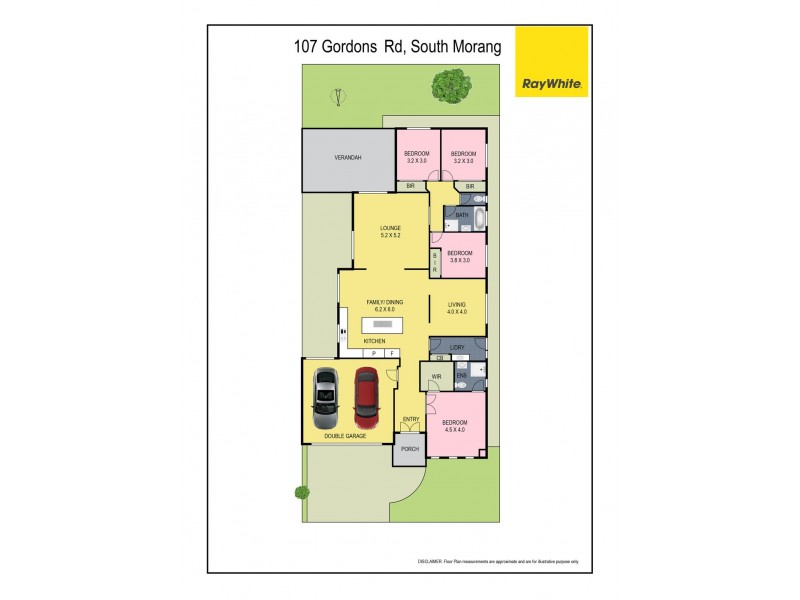 107 Gordons Road, South Morang VIC 3752 Floorplan