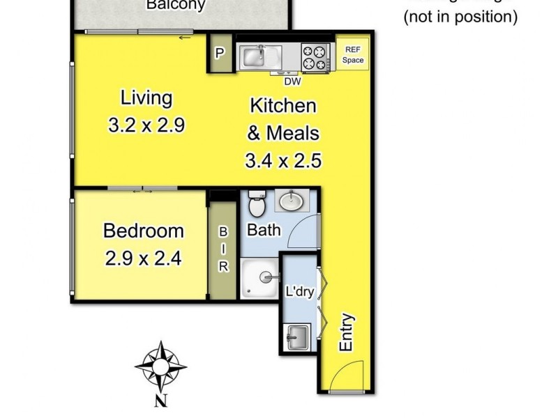 101/16 Copernicus Crescent, Bundoora VIC 3083 Floorplan