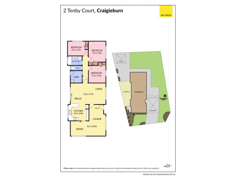 2 Tenby Court, Craigieburn VIC 3064 Floorplan
