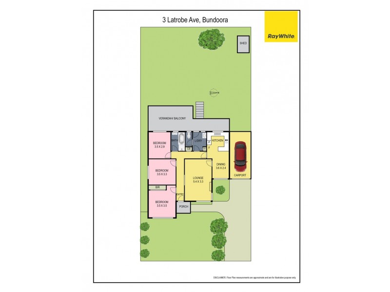 3 Latrobe Avenue, Bundoora VIC 3083 Floorplan