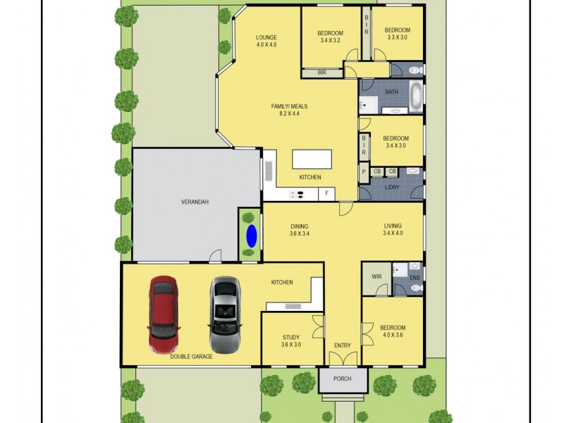 16 Lilly Pilly Avenue, Bundoora VIC 3083 Floorplan