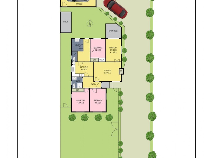 1/45 Stott Street, Box Hill South VIC 3128 Floorplan