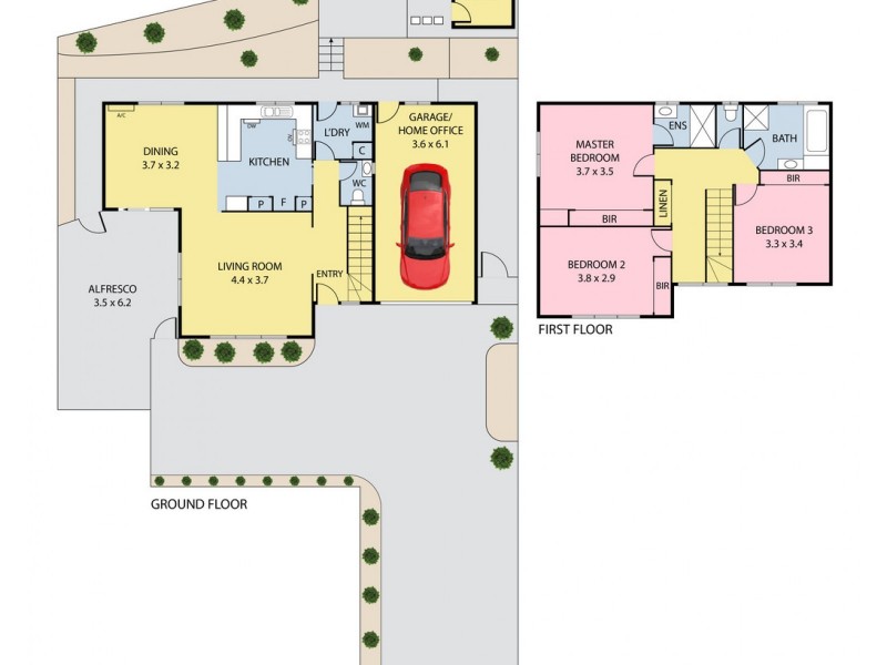 121A Romano Avenue, Mill Park VIC 3082 Floorplan