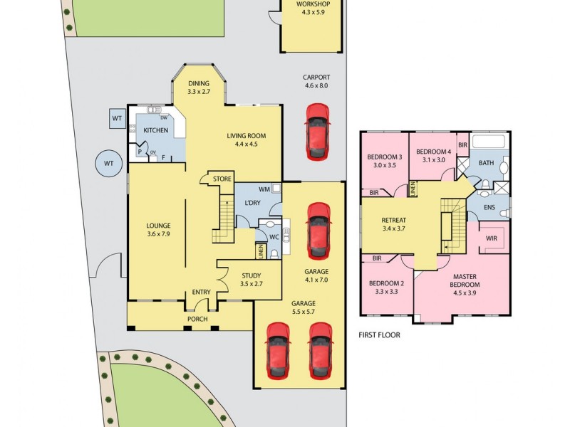 10 Parkland Grove, Kingsbury VIC 3083 Floorplan