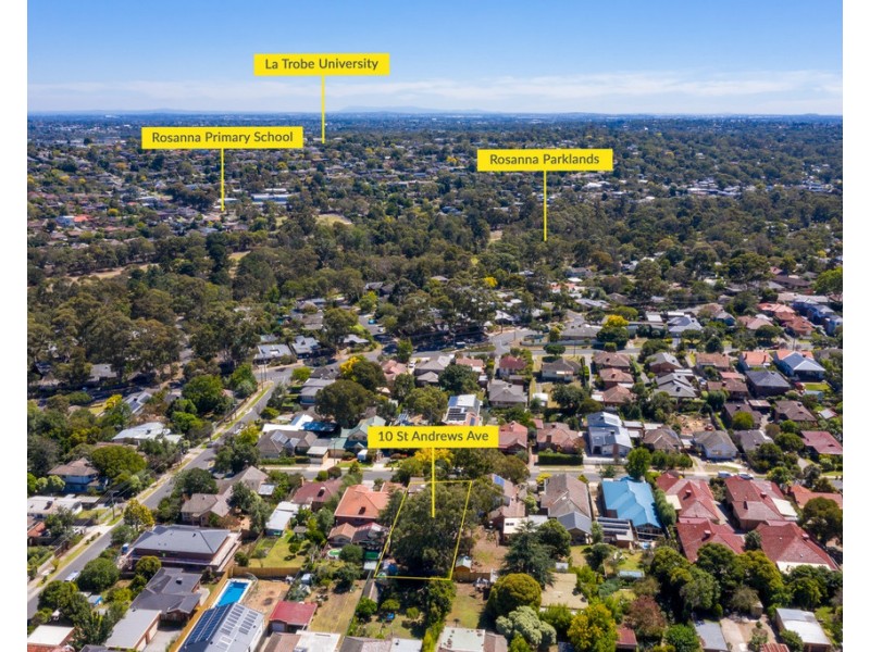 10 St Andrews Avenue, Rosanna VIC 3084