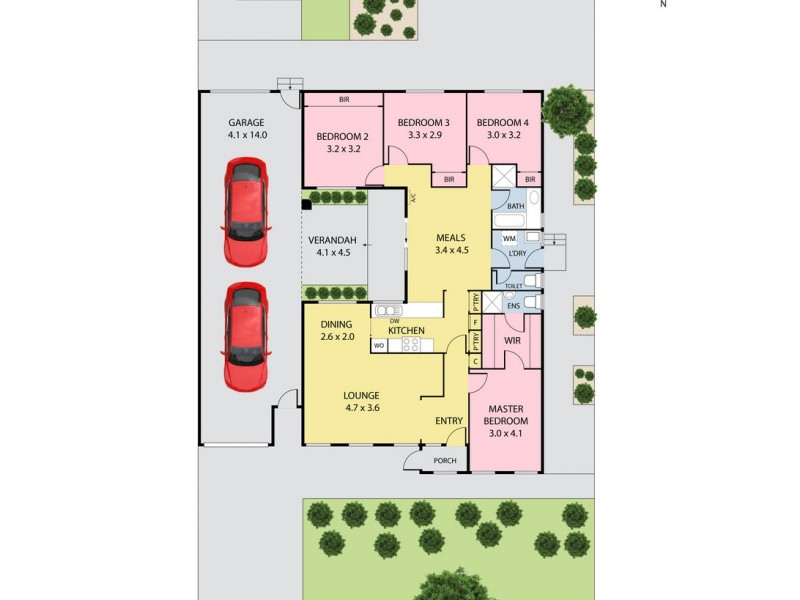 27 Roycroft Avenue, Mill Park VIC 3082 Floorplan