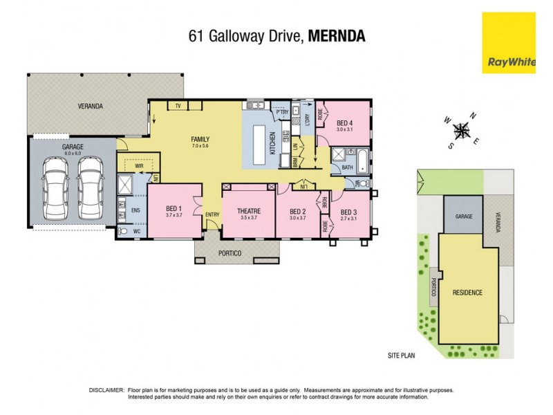 61 Galloway Drive, Mernda VIC 3754 Floorplan