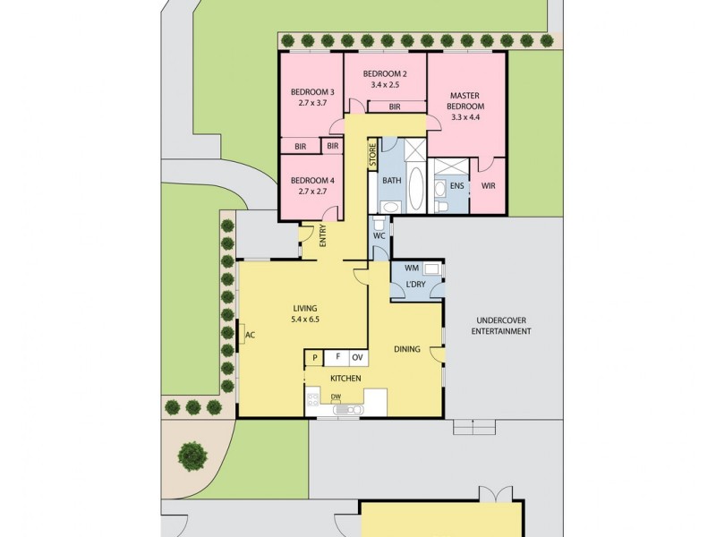 56 David Crescent, Bundoora VIC 3083 Floorplan