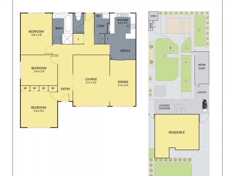 279 Greenwood Drive, Watsonia VIC 3087 Floorplan