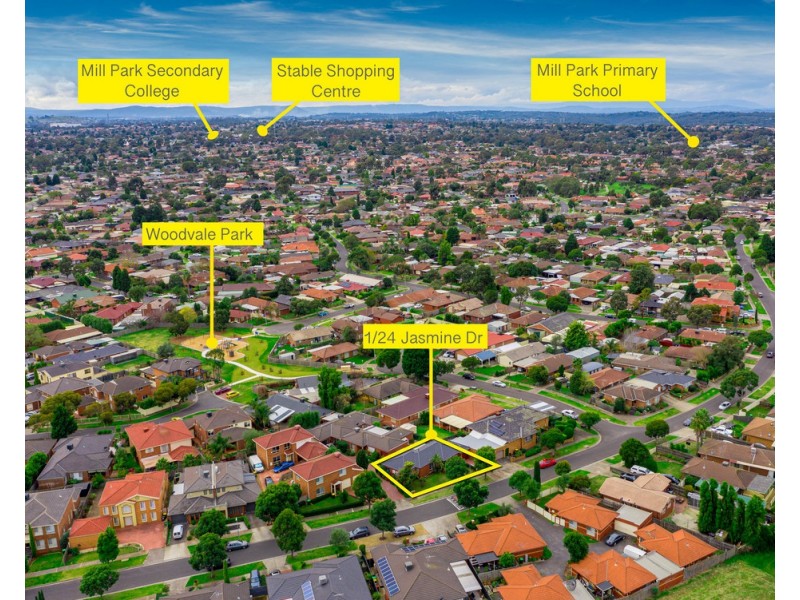 1/24 Jasmine Drive, Mill Park VIC 3082