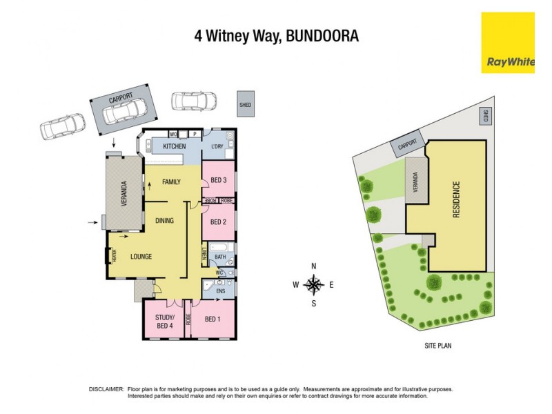 4 Witney Way, Bundoora VIC 3083 Floorplan