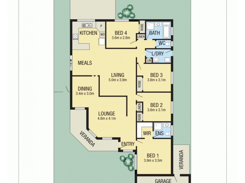 81 Josef Avenue, Bundoora VIC 3083 Floorplan