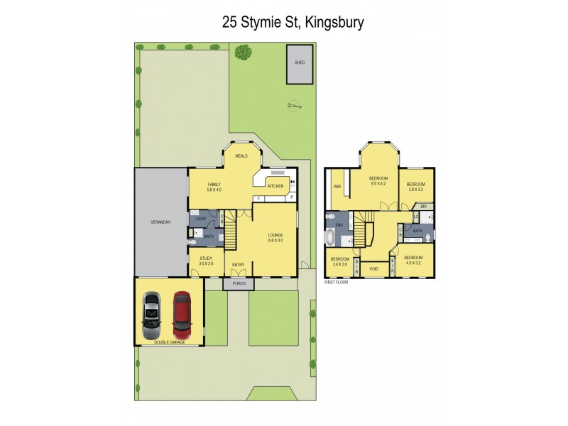 25 Stymie Street, Kingsbury VIC 3083 Floorplan