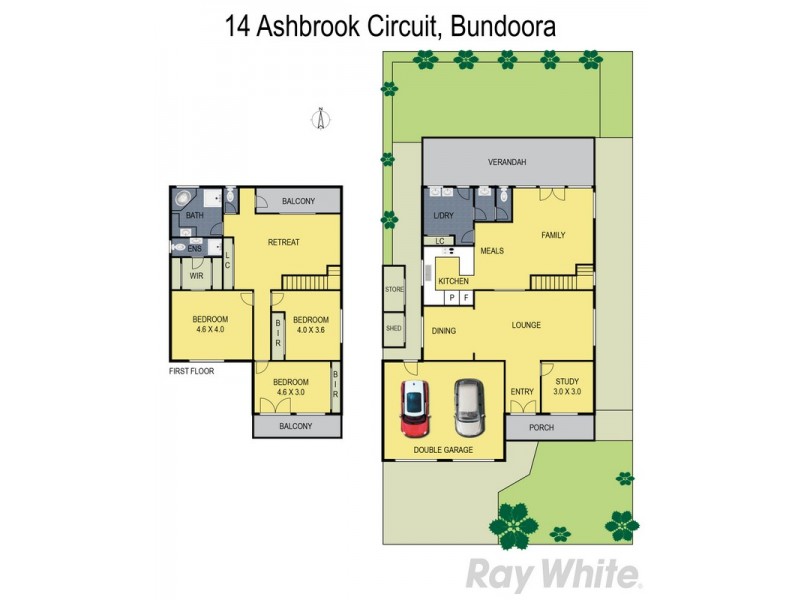 14 Ashbrook Circuit, Bundoora VIC 3083 Floorplan