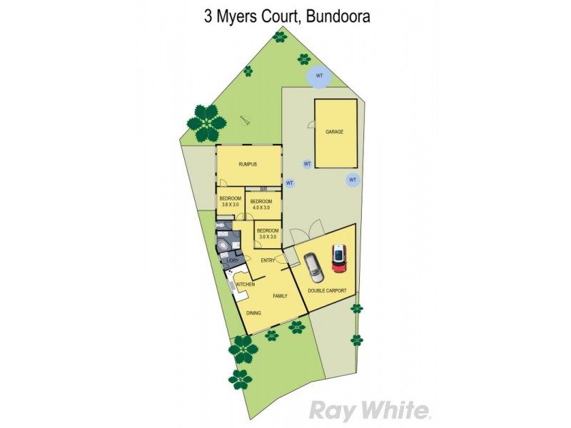 3 Myers Court, Bundoora VIC 3083 Floorplan