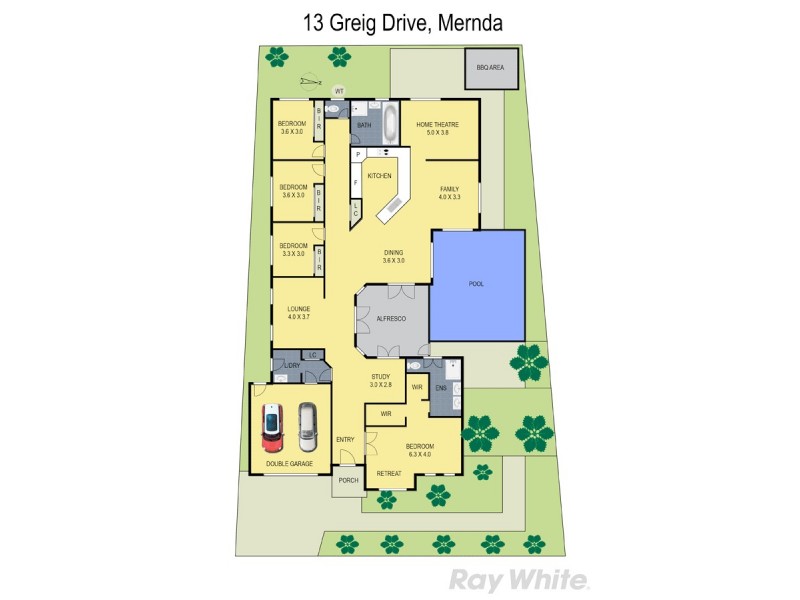 13 Greig Drive, Mernda VIC 3754 Floorplan