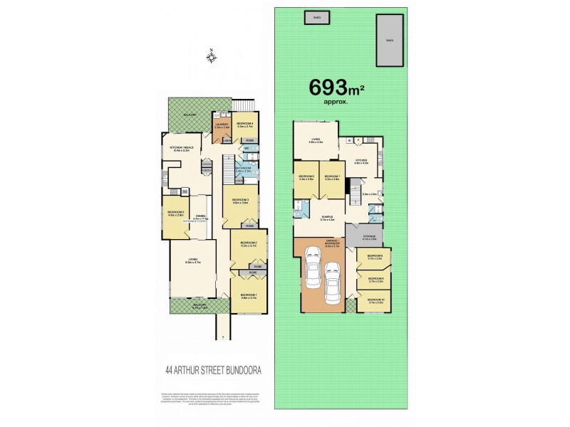 44 Arthur Street, Bundoora VIC 3083 Floorplan